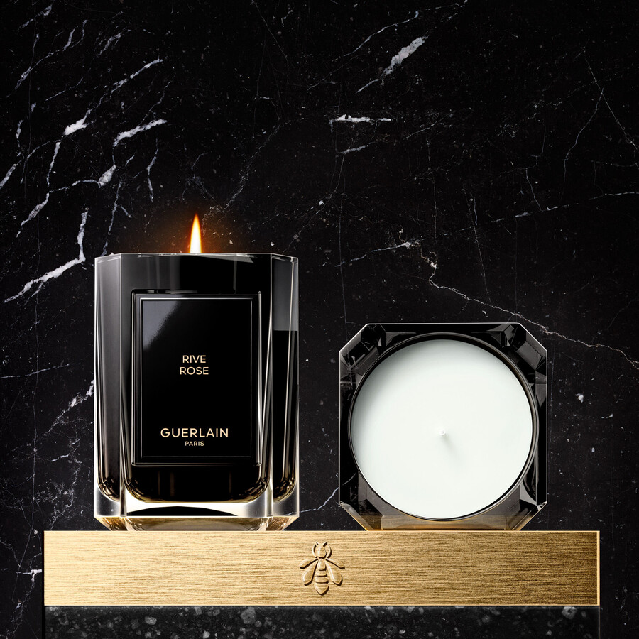 lumânările parfumate ⋅ rive rose ⋅ guerlain